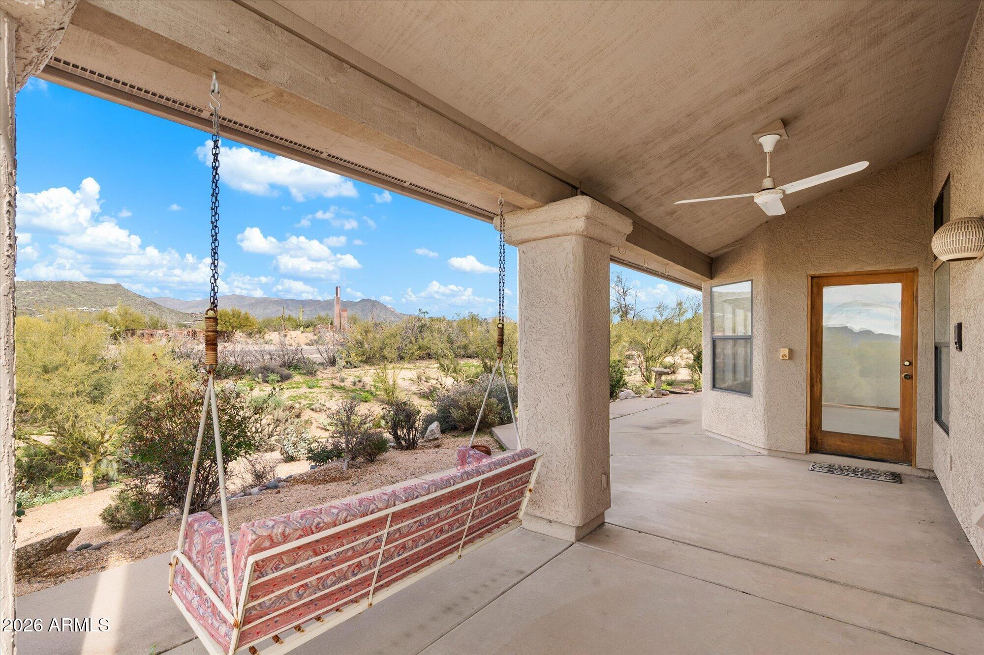 9520 Romping Road Carefree, AZ 85377 - Photo 27 of 45 Large covered patio