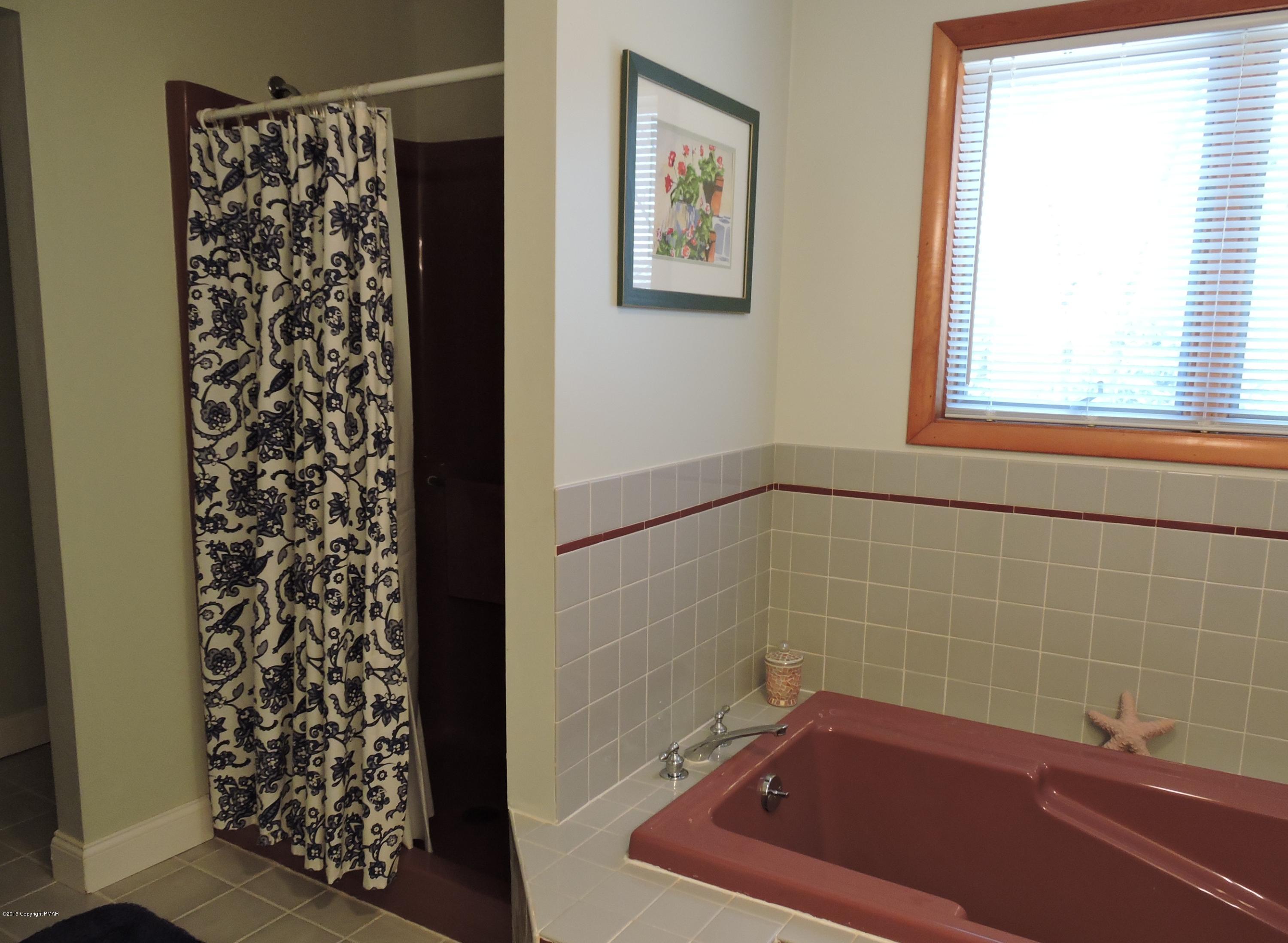 5138 Hounds Ear Road Tobyhanna, PA 18466 - Photo 44 of 56 Full Shower, Hidden Toilet