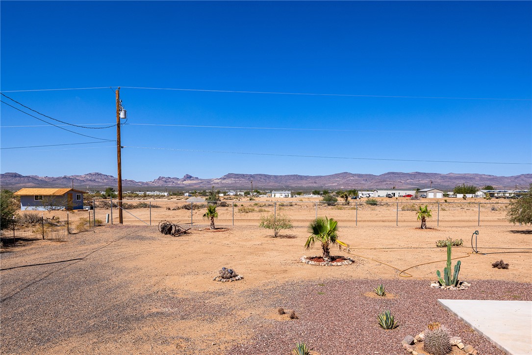 4206 Cordes Road Golden Valley, AZ 86413 - Photo 57 of 60 Expansive lot featuring desert landscaping with palm trees and various cacti
