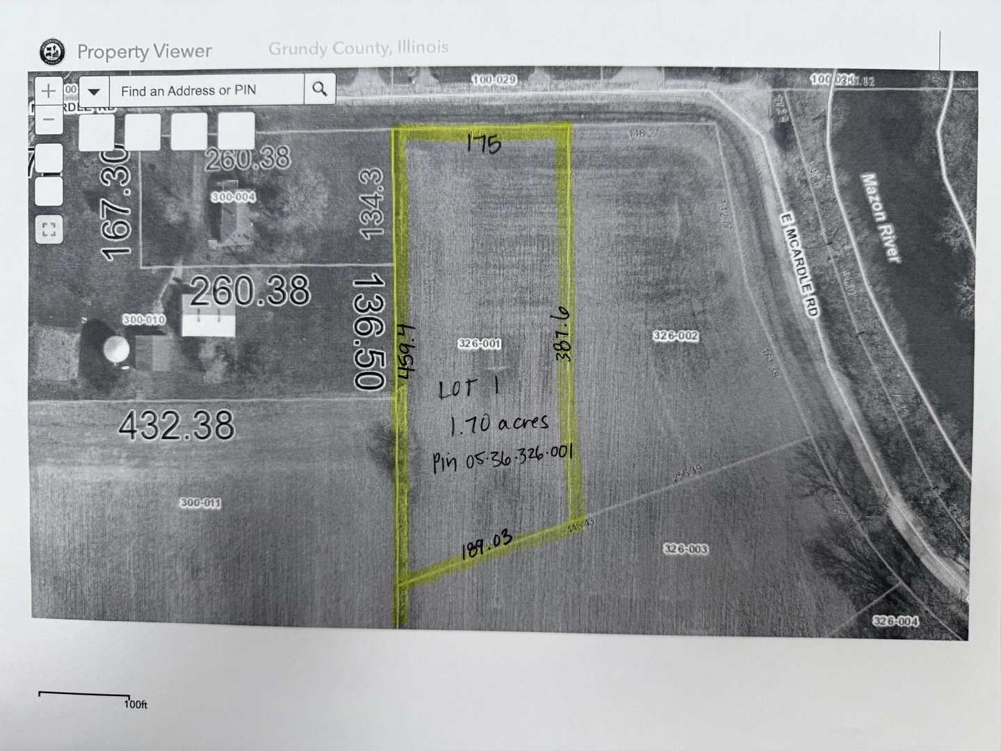 Lot 1 McArdle Road Mazon, IL 60444 - Photo 10 of 11 a bathroom with a shower