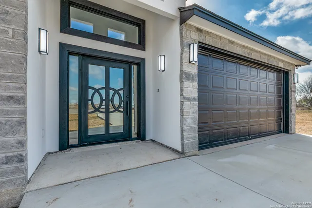 a view of front door