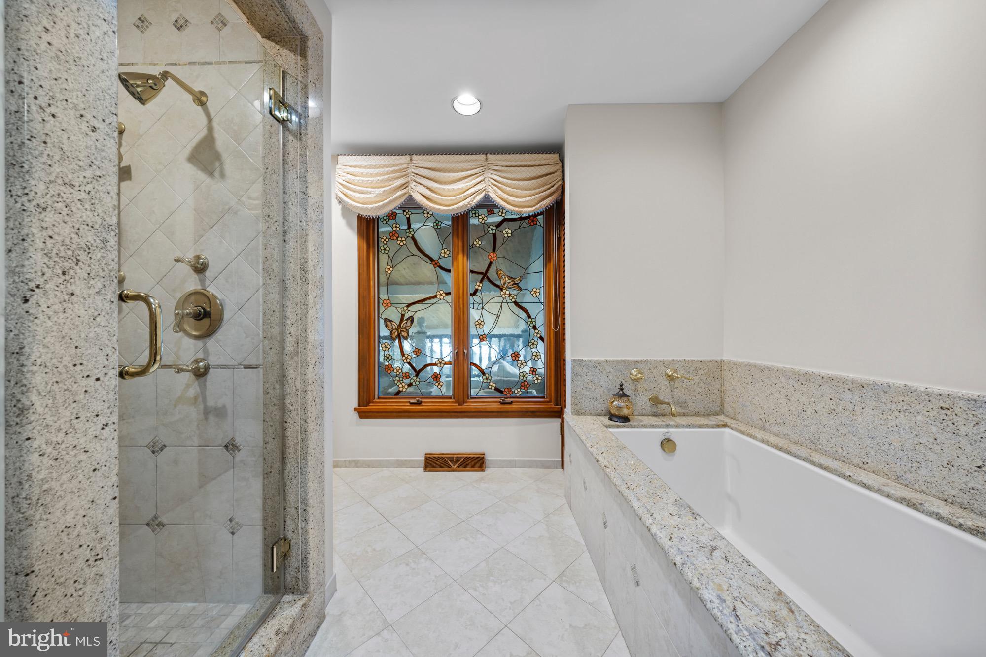 1528 Mays Landing Road Hammonton, NJ 08037 - Photo 33 of 94 a bathroom with a bathtub and a shower