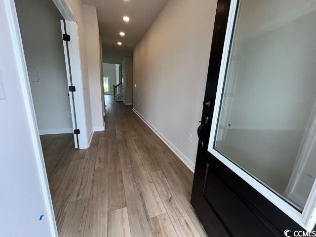249 Valerio Street Myrtle Beach, SC 29579 - Photo 16 of 39 Hall with light wood-type flooring