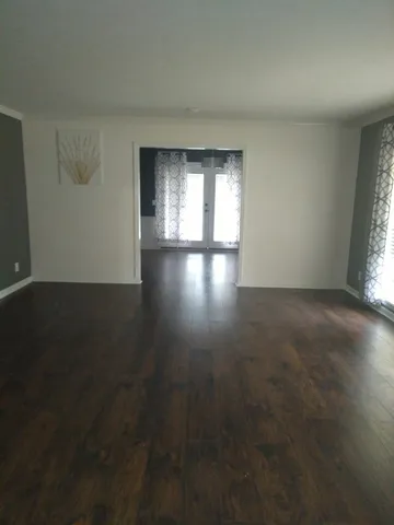 a view of a livingroom with furniture