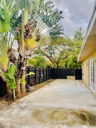 a car parked in front of a house
