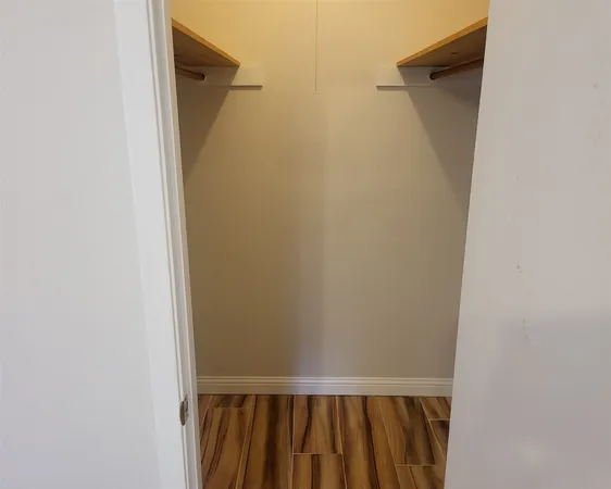 a view of walk in closet