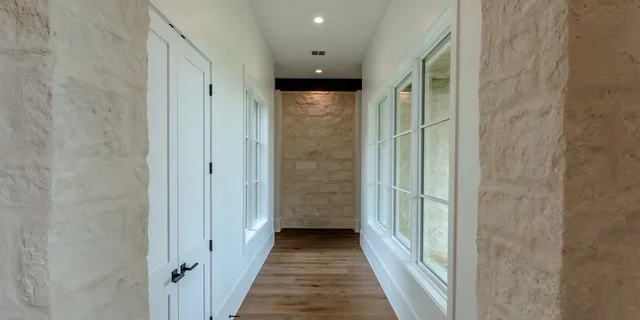 a view of a hallway
