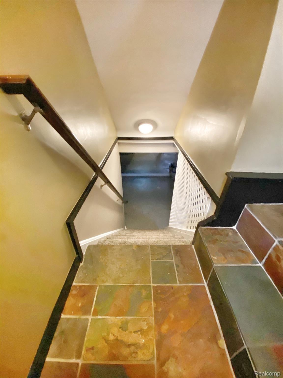 1301 Hampton Road Grosse Pointe, MI 48236 - Photo 27 of 39 stairs leading into the basement from side door