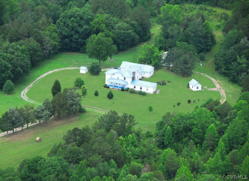 3005 Plank Road Kenbridge, VA 23944 - Photo 1 of 24 an aerial view of a house with a yard