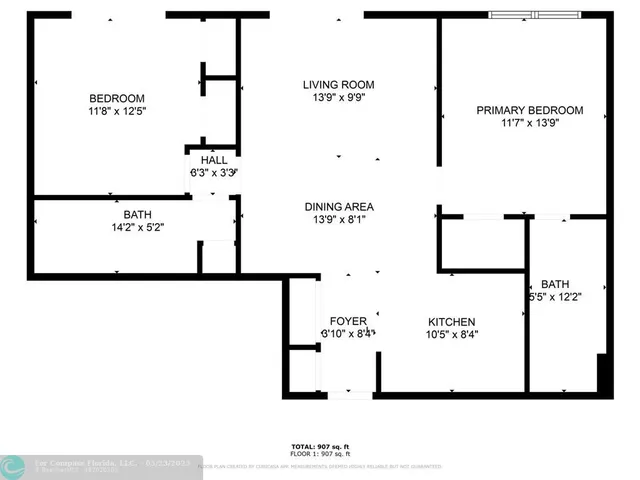 a view of a city with palm trees