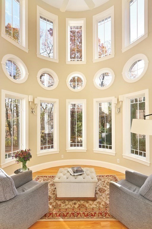 15 Laura Road Newton, MA 02468 - Photo 11 of 27 a living room with furniture and a large window