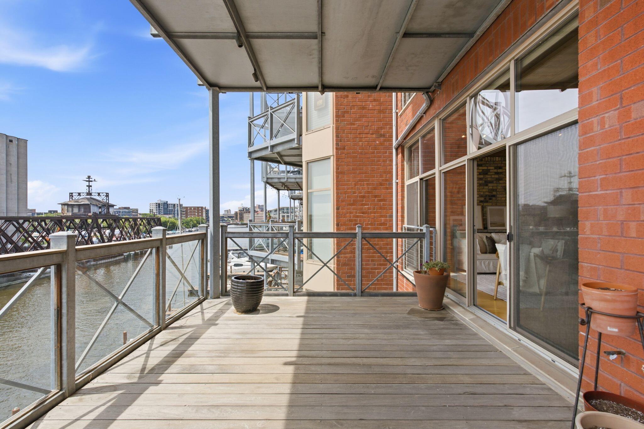 541 East Erie Street, Unit 311 Milwaukee, WI 53202 - Photo 32 of 45 Deck