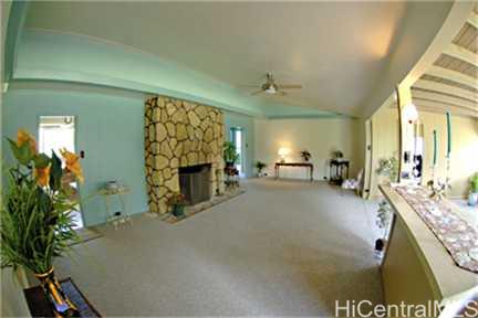 187 Kuulei Road Kailua, HI 96734 - Photo 1 of 1 Large Living & Family Room! Fireplace!Looks out to lg. backyd.