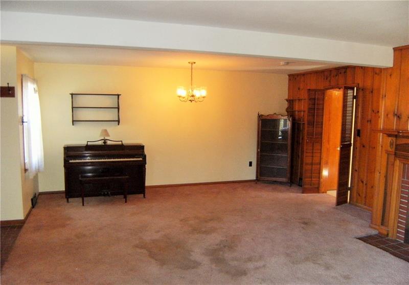 Dining Room Is Open To Living Room