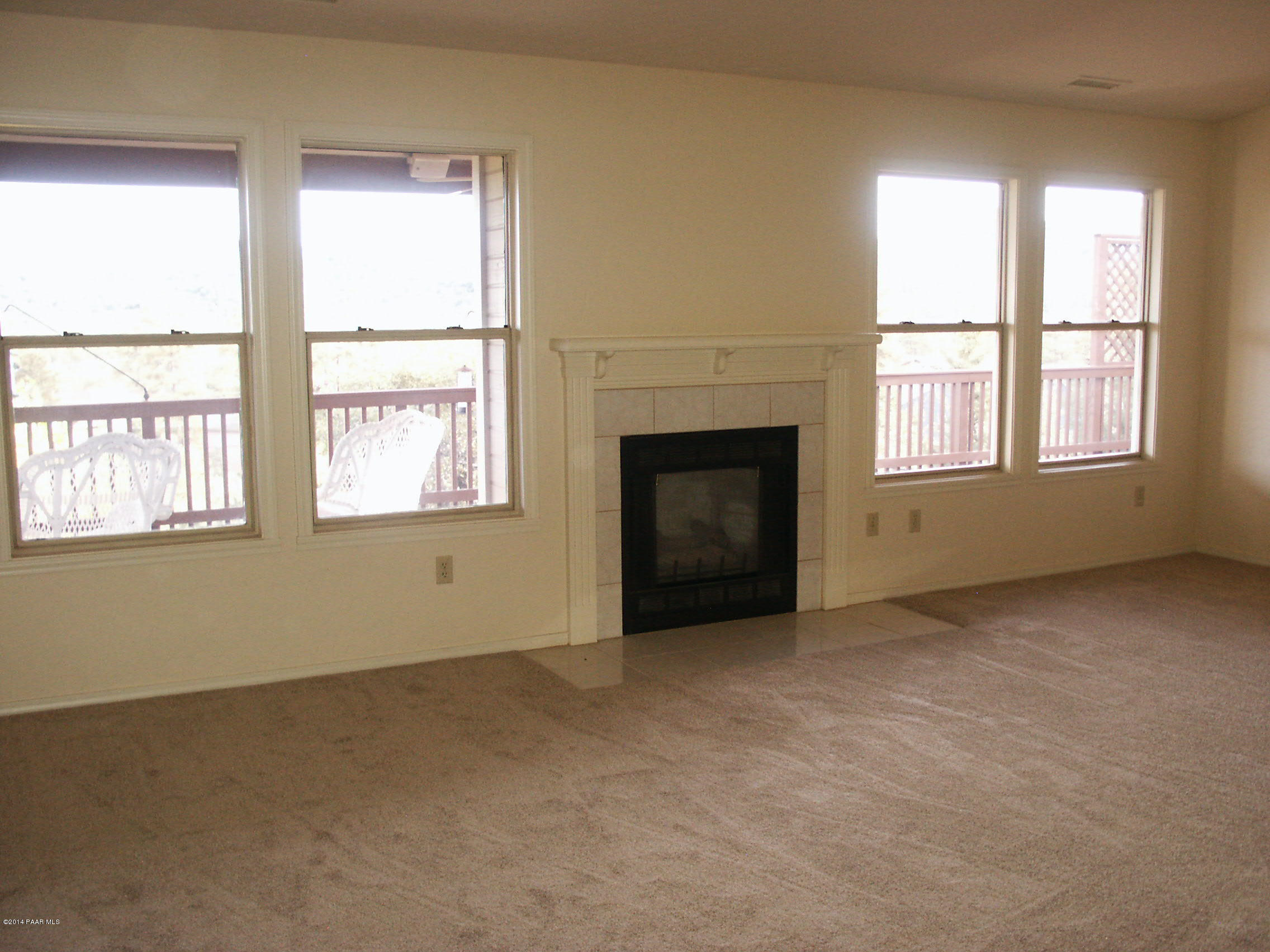 spacious living room
