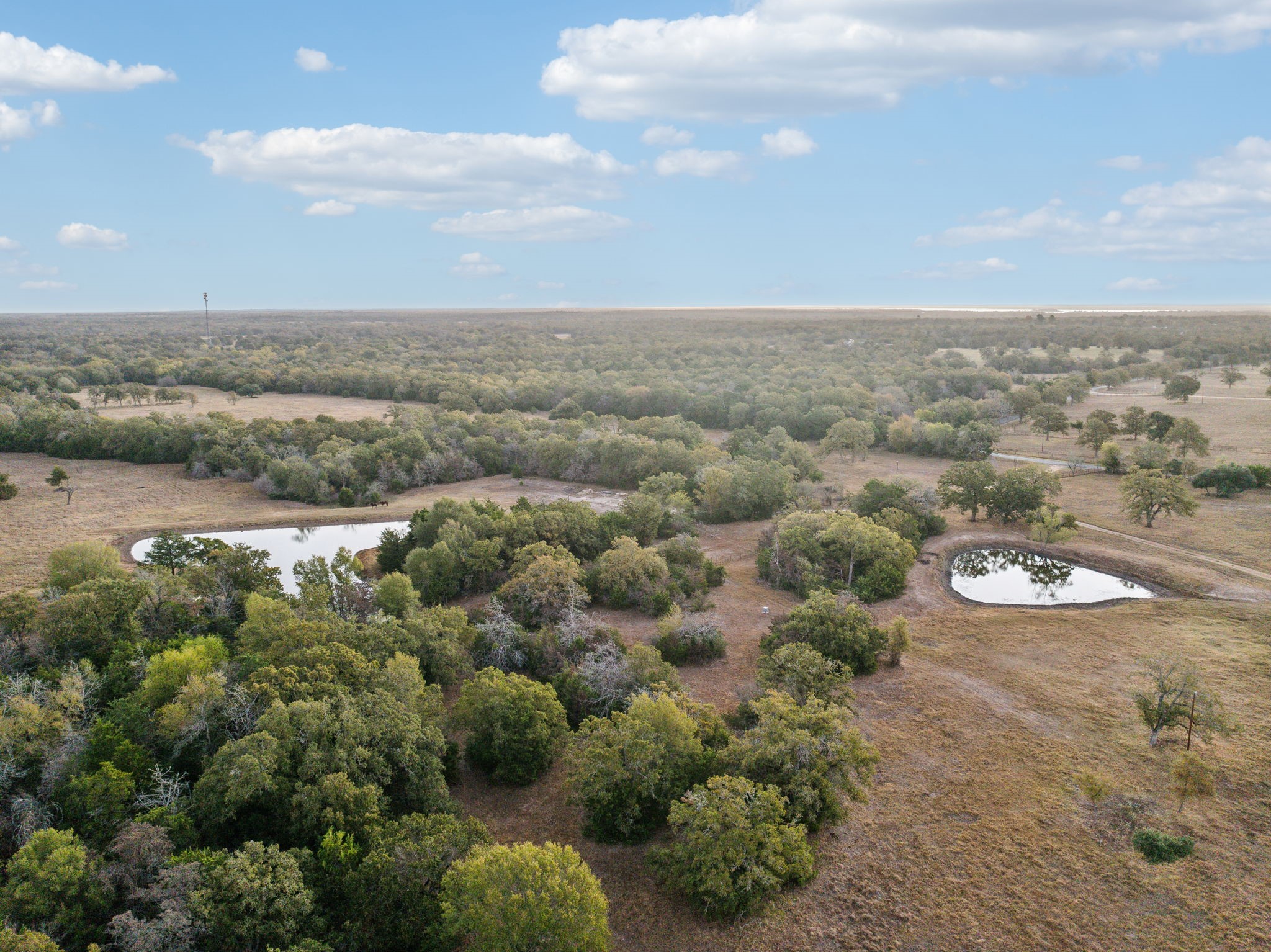 10433 County Road 162 Somerville, TX 77879 - Photo 32 of 40 an aerial view of a house with outdoor space