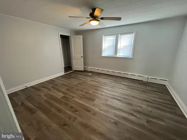 wooden floor in an empty room