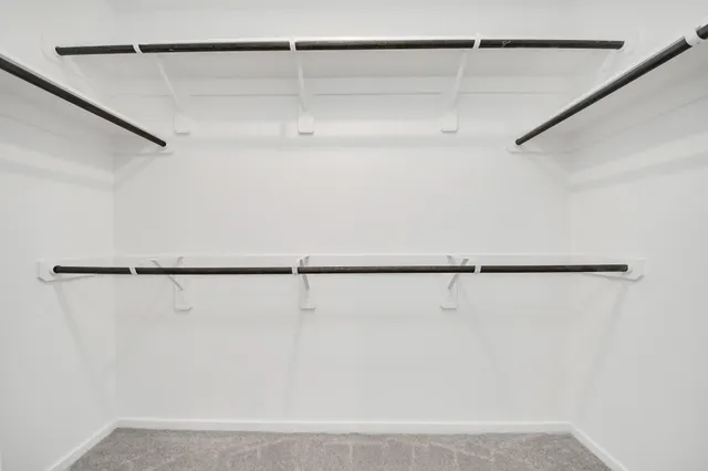 a view of a walk in closet