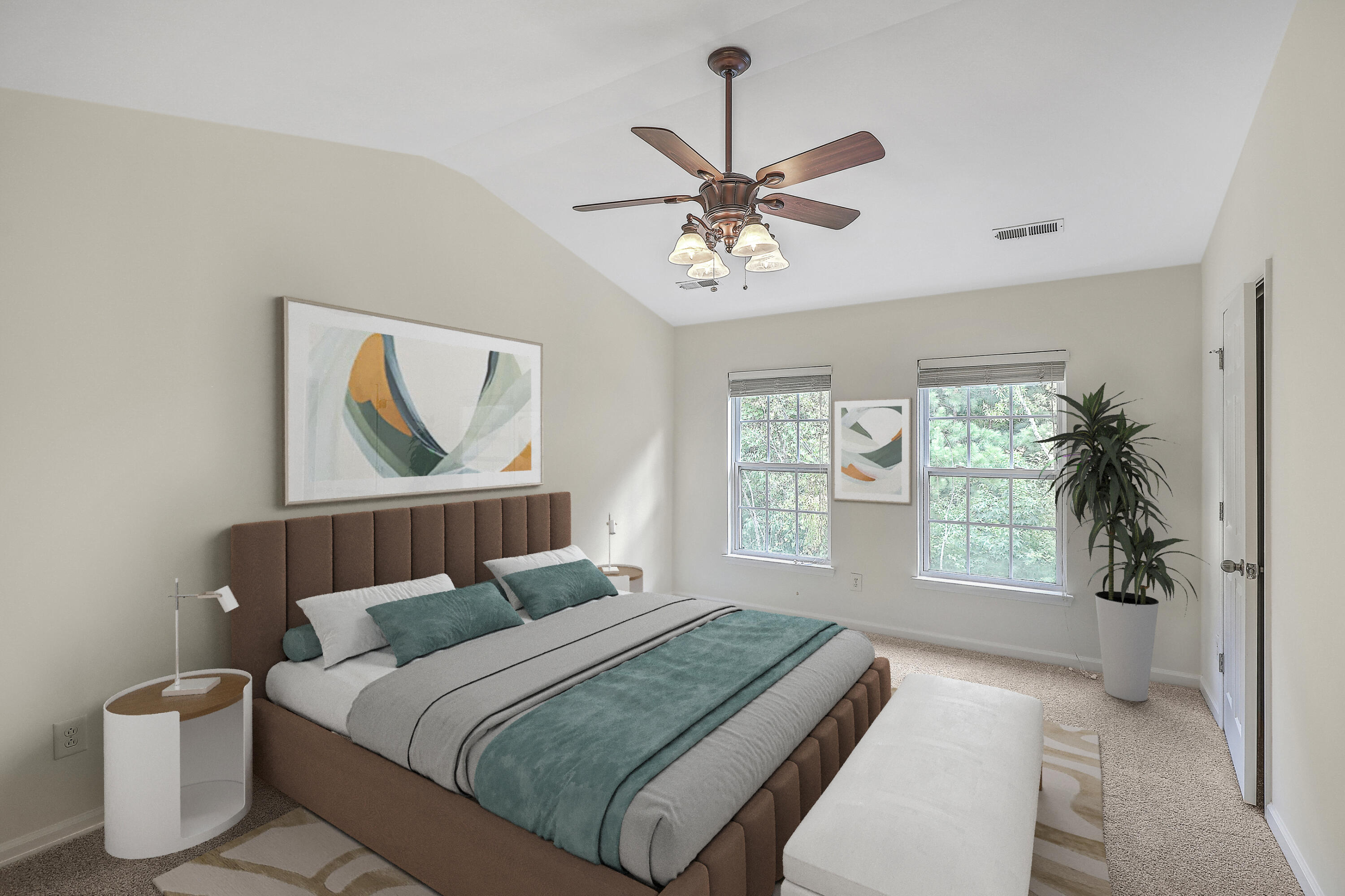 333 Flyway Road Goose Creek, SC 29445 - Photo 3 of 50 333 Flyway Master Bed Digitally Staged