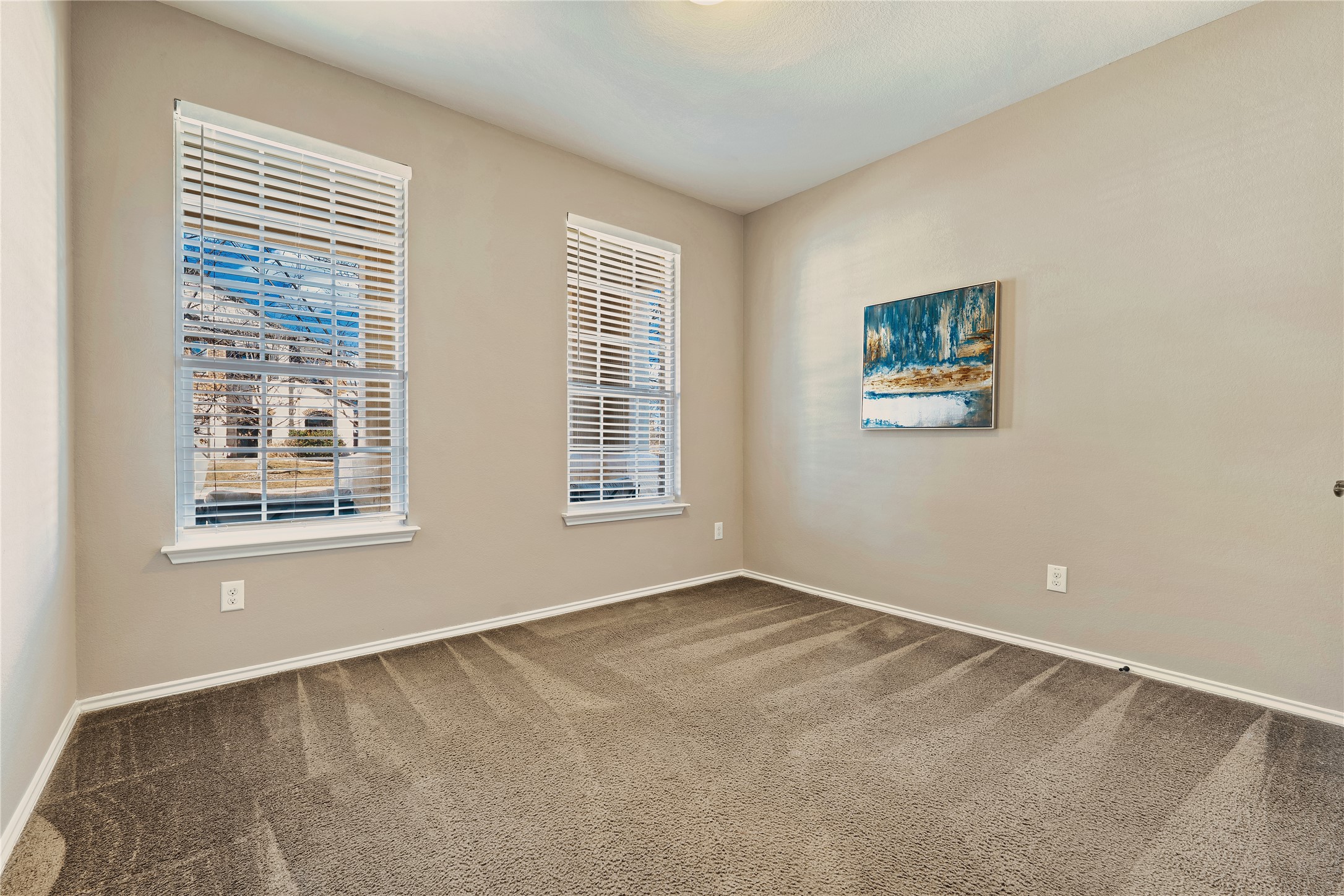 207 Telluride Drive Georgetown, TX 78626 - Photo 20 of 40 Bedroom #2 firs floor with baseboards and carpet