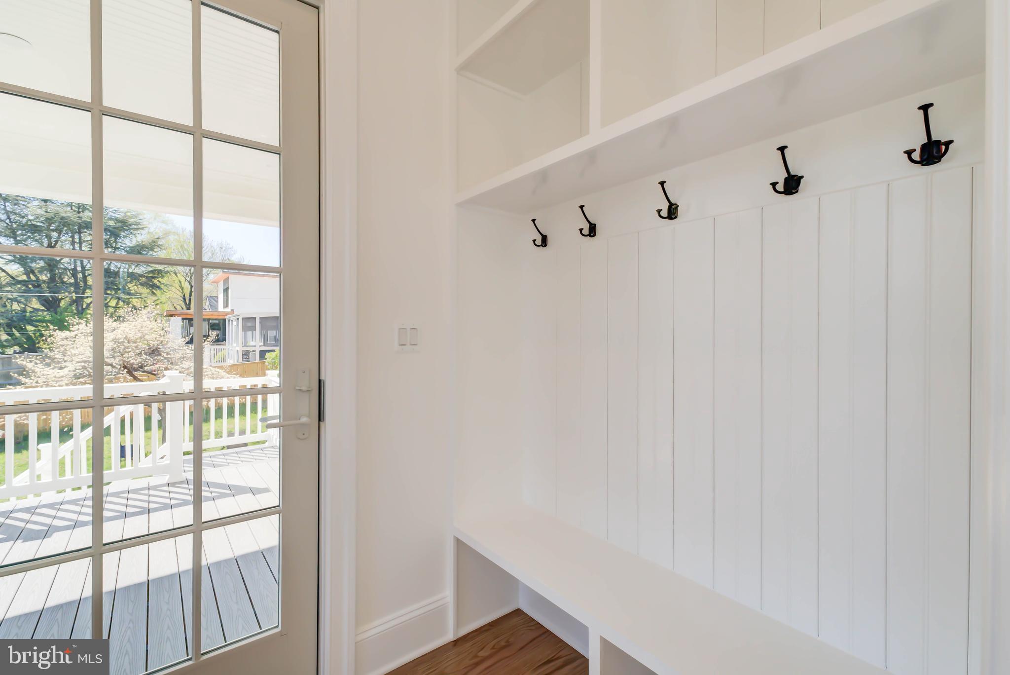 3118 Patterson Street Northwest Washington, DC 20015 - Photo 25 of 79 a view of an entryway with wooden floor