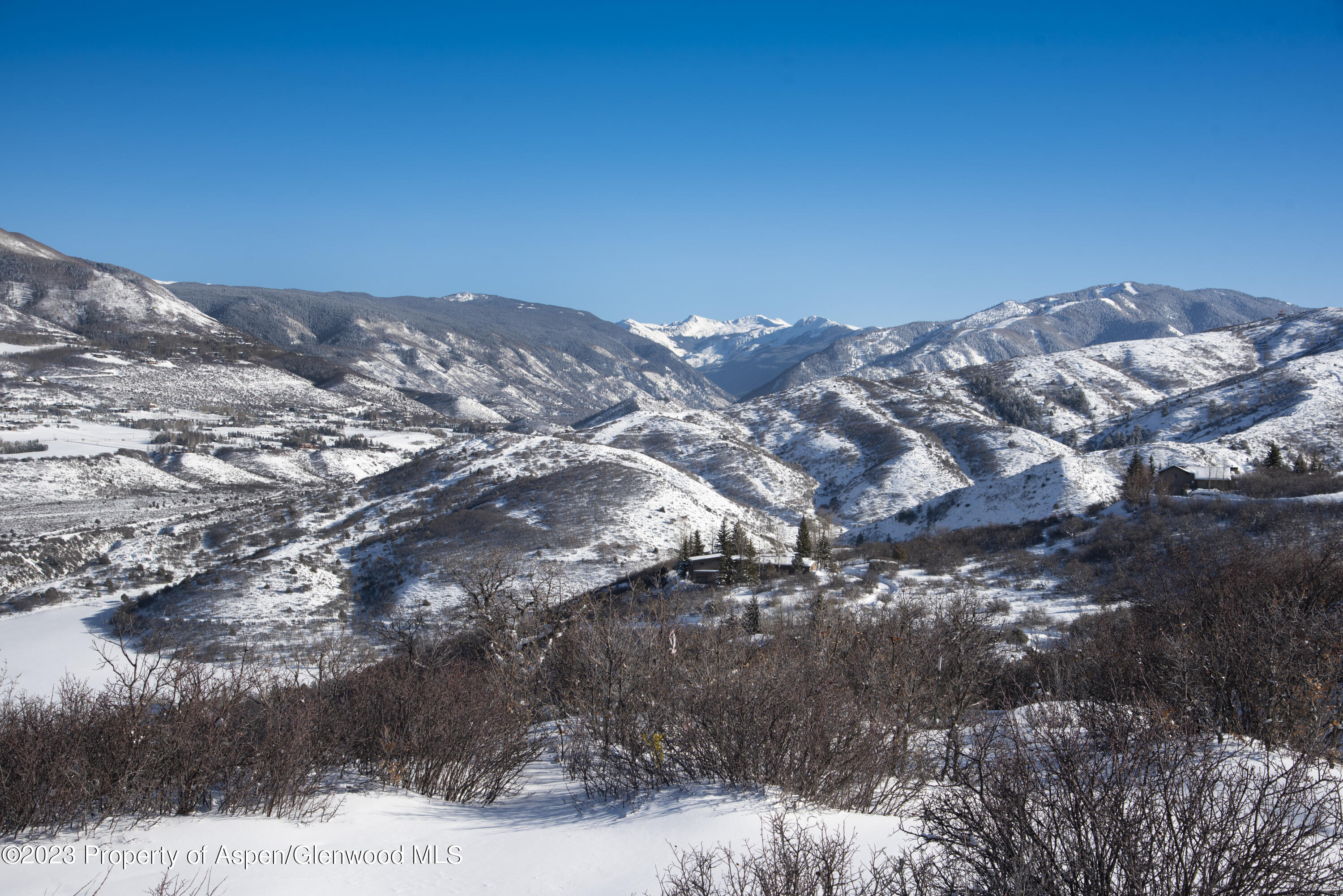 54 Red Tail Lane Aspen, CO 81611 - Photo 8 of 15 a view of a backyard of the house