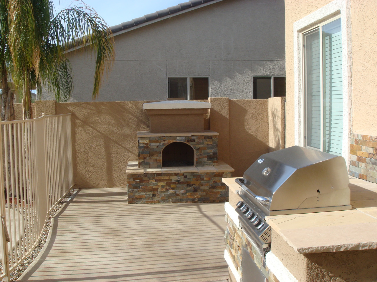 6909 West Carter Road Laveen, AZ 85339 - Photo 20 of 25 BBQ & FIREPLACE