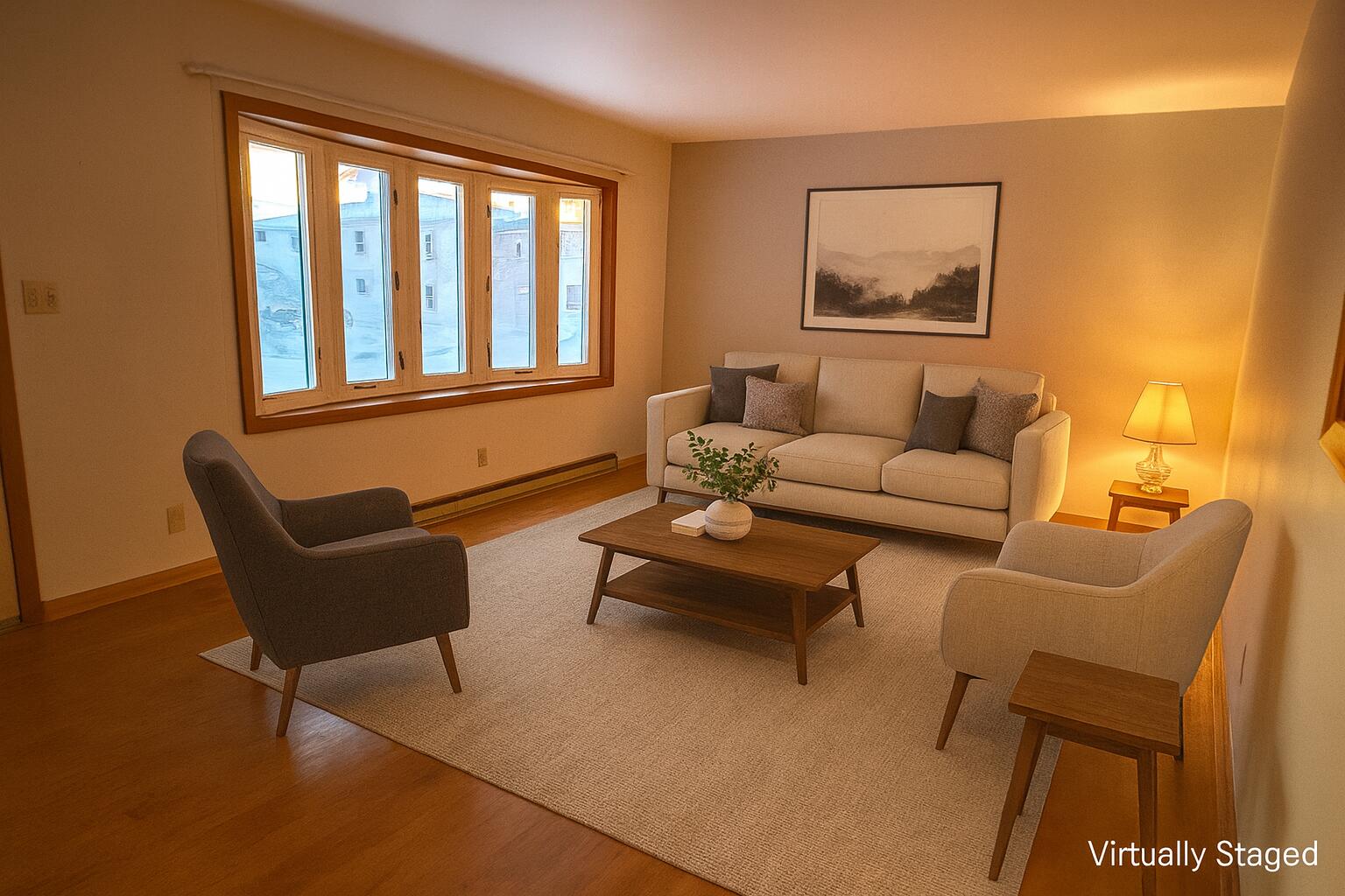 1716 George Street Manitowoc, WI 54220 - Photo 8 of 28 9 living room staged