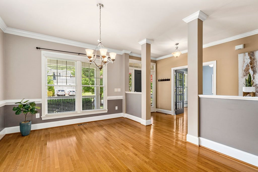 121 Redhill Road Holly Springs, NC 27540 - Photo 6 of 30 Formal Dining Room with Loads of Natural Light