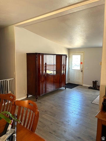 547 East 2000th Street North Vernal, UT 84078 - Photo 8 of 50 Interior entryway with wood-finish flooring extending into the room