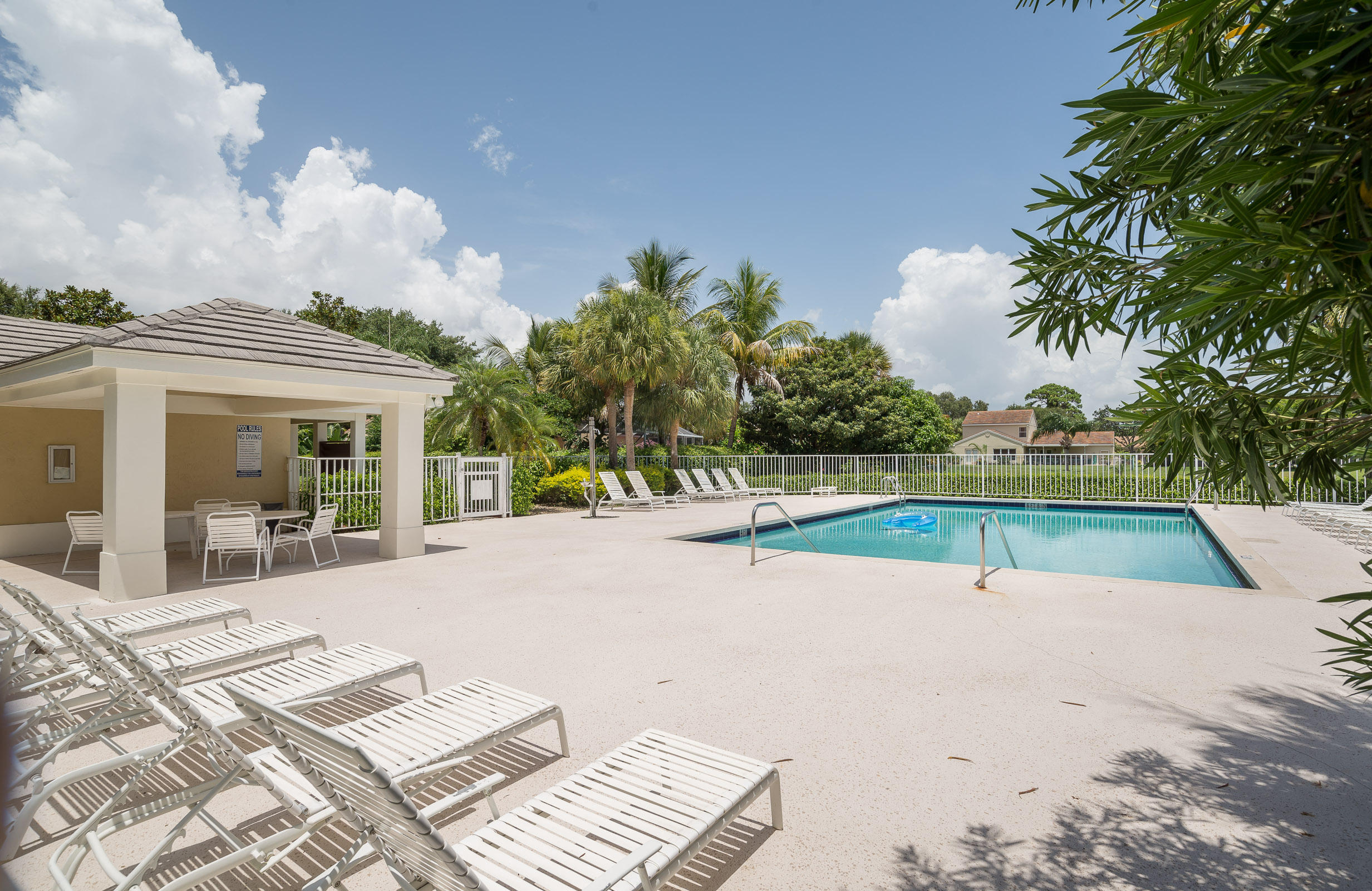 3910 Sabal Lakes Road Delray Beach, FL 33445 - Photo 36 of 37 COMMUNITY POOL AND CABANA