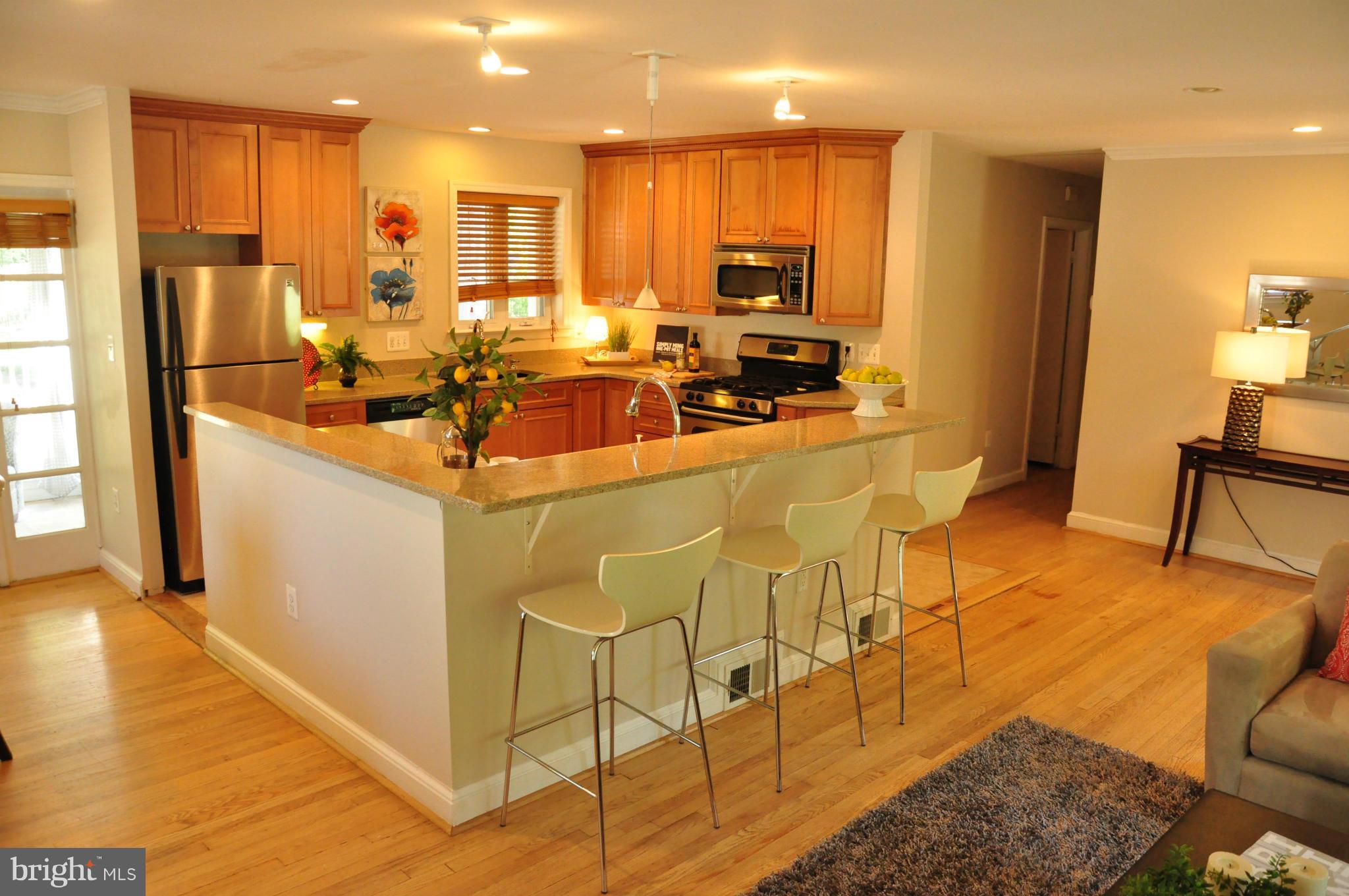 1407 Leegate Road Northwest Washington, DC 20012 - Photo 11 of 23 Kitchen