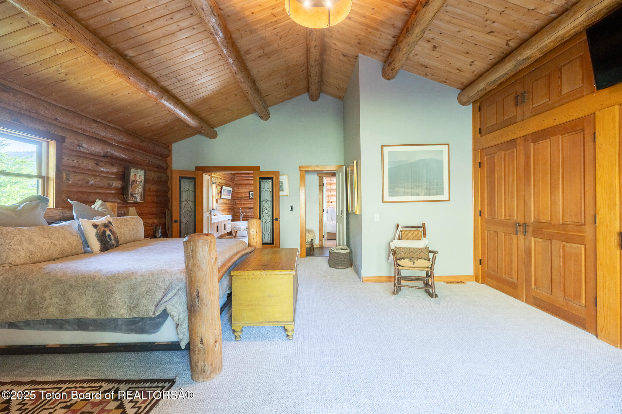 9375 Cole Canyon Road Jackson, WY 83001 - Photo 12 of 39 Primary bedroom