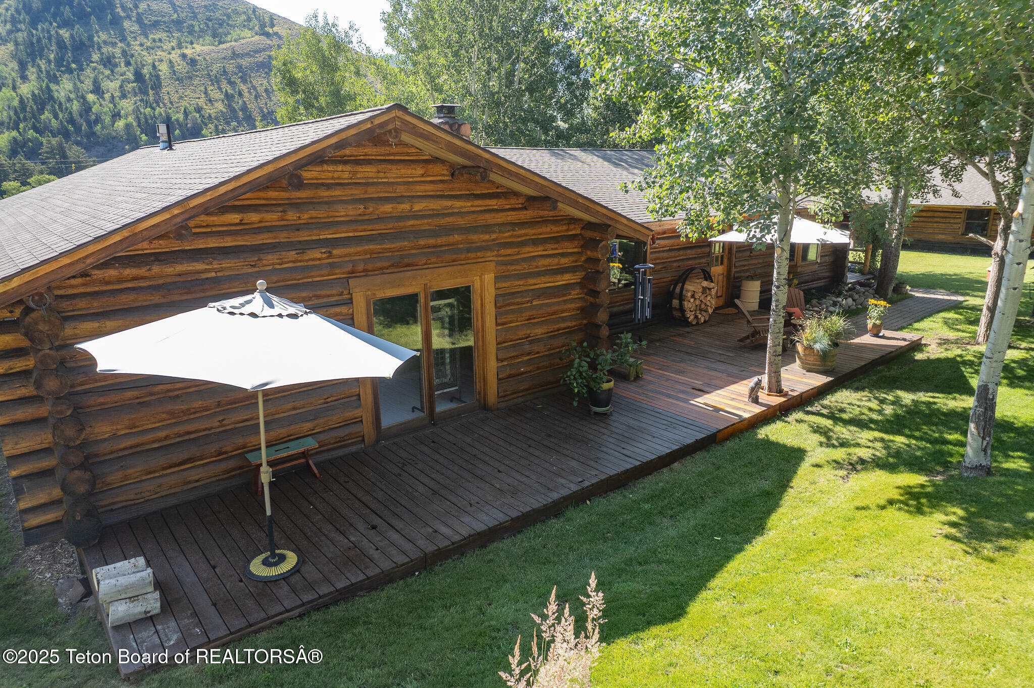 9375 Cole Canyon Road Jackson, WY 83001 - Photo 25 of 39 Back deck