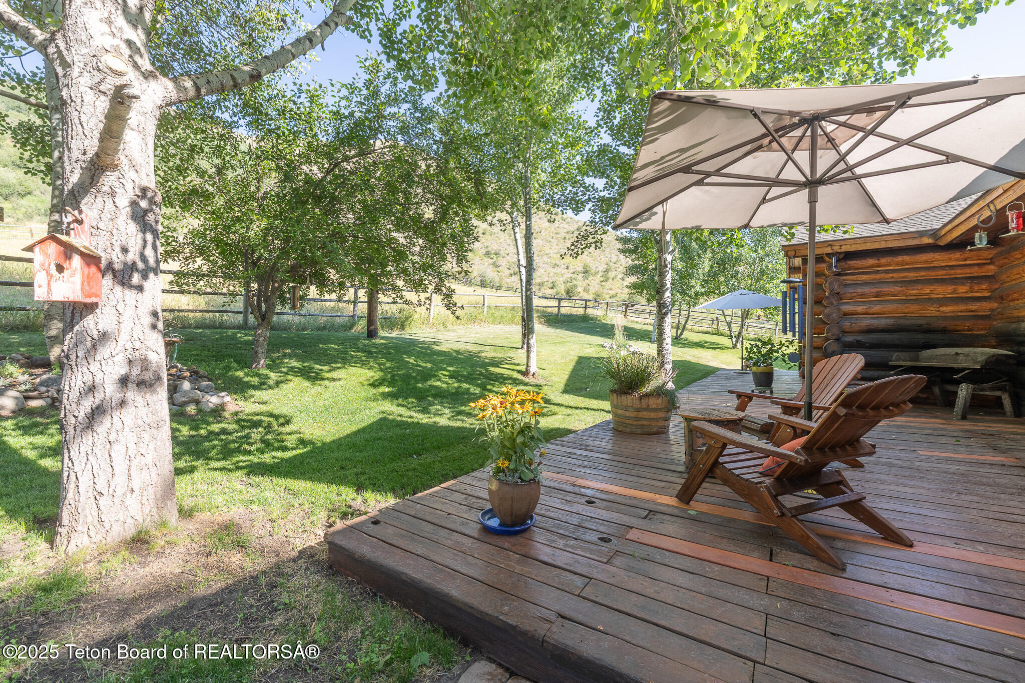 9375 Cole Canyon Road Jackson, WY 83001 - Photo 26 of 39 Back deck