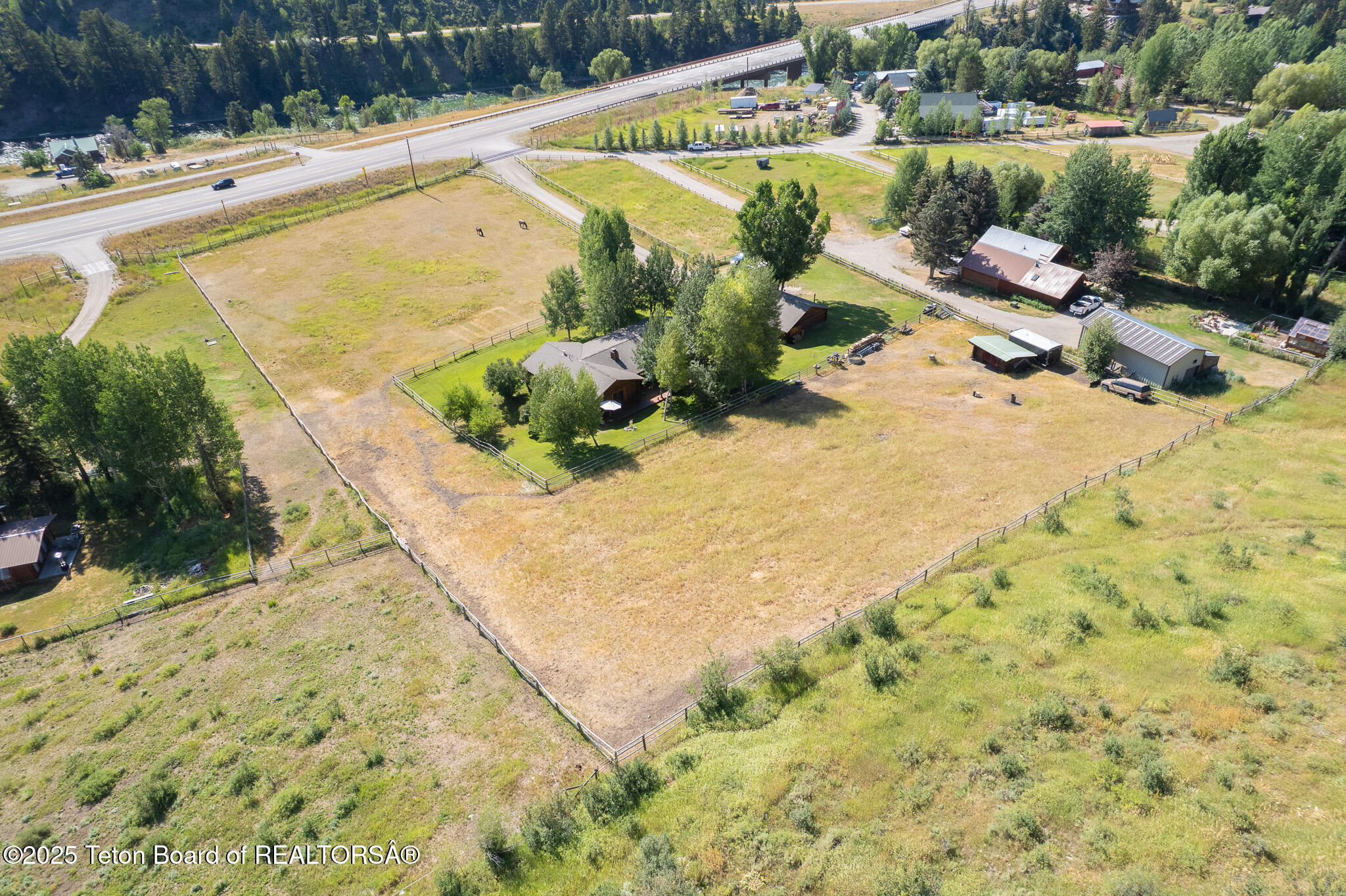 9375 Cole Canyon Road Jackson, WY 83001 - Photo 34 of 39 Aerial