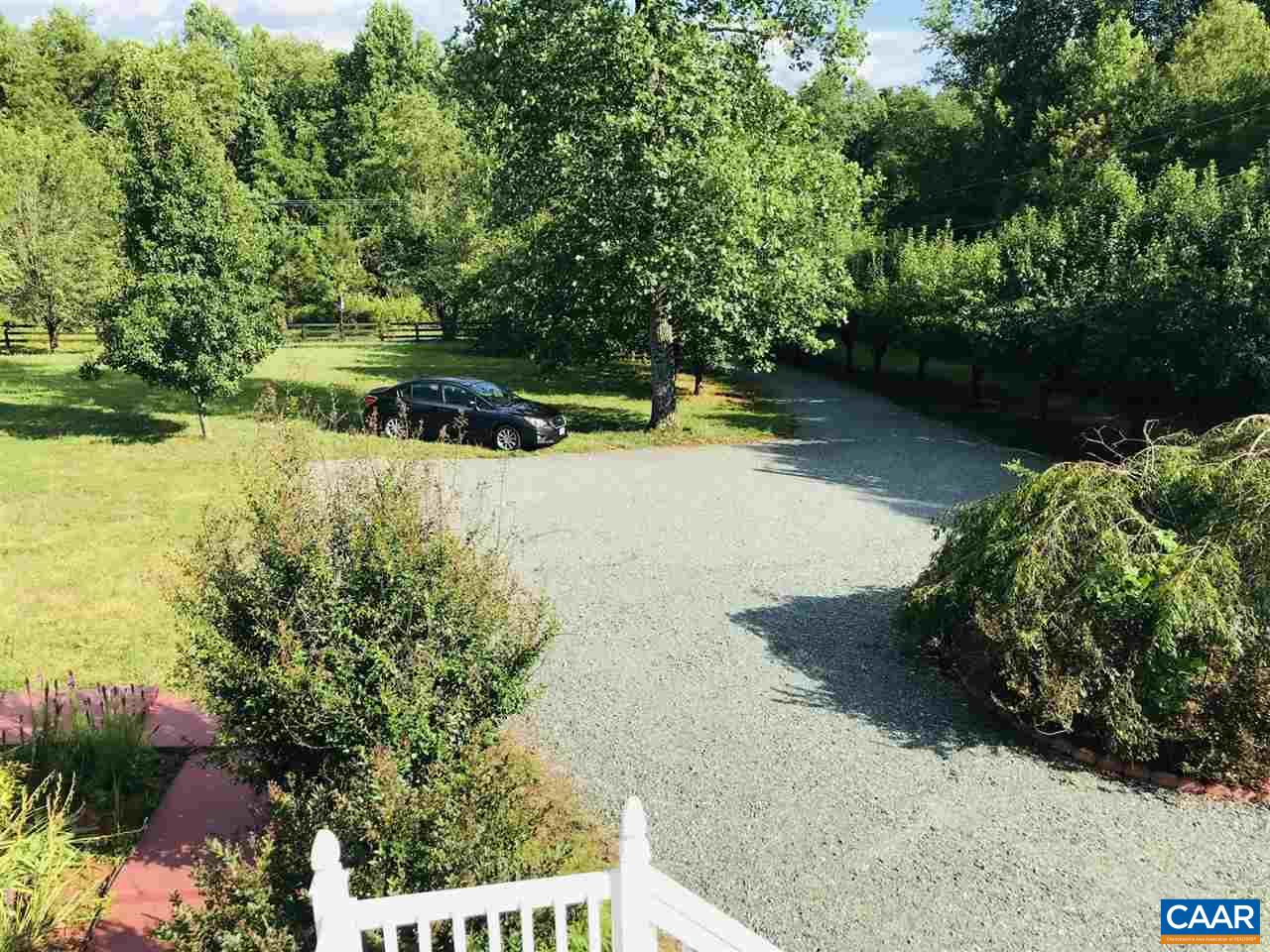 6845 Cabell Road Howardsville, VA 24562 - Photo 4 of 49 a view of a yard with plants and large trees