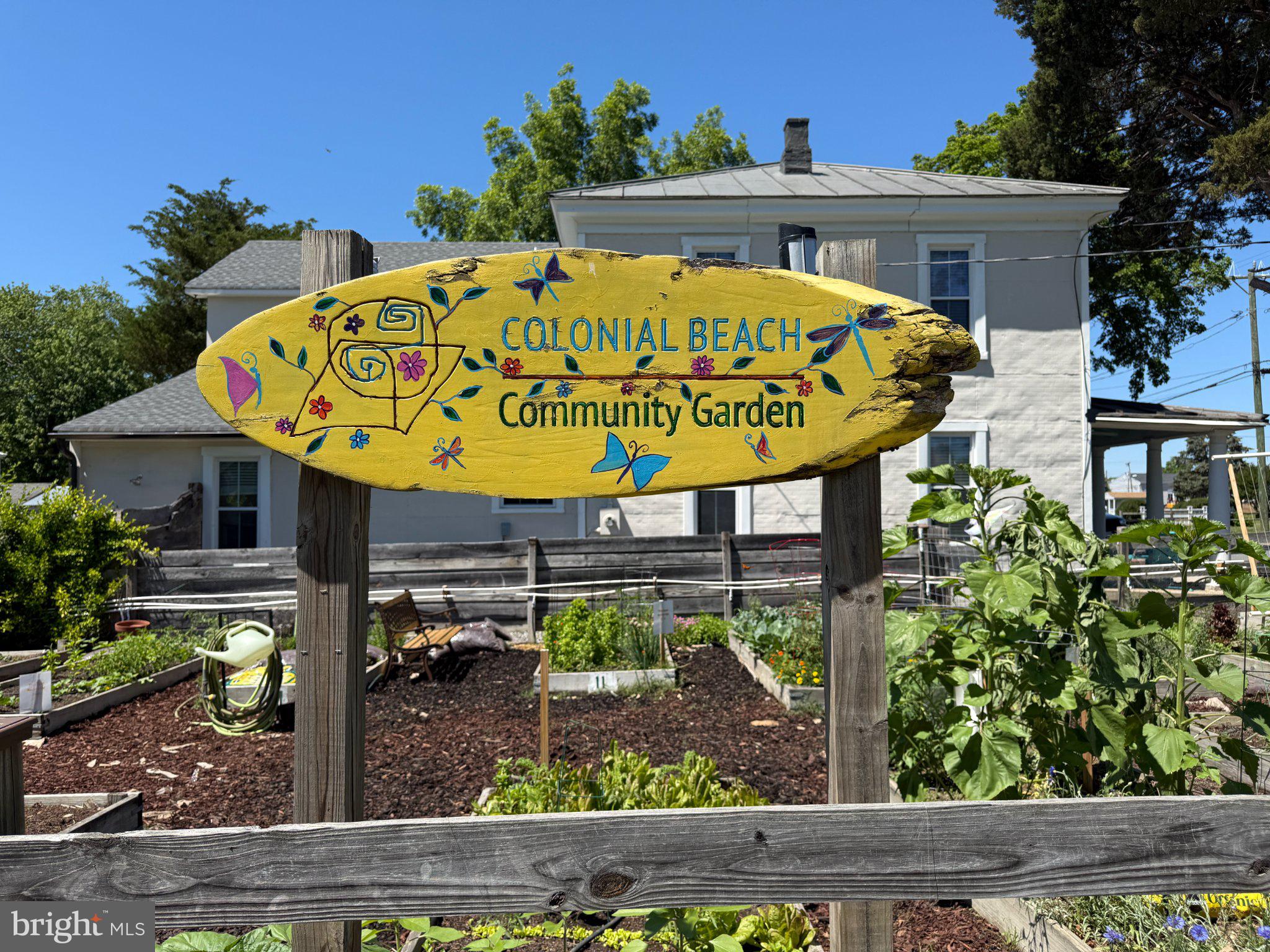 32 Placid Road Colonial Beach, VA 22443 - Photo 64 of 80 Vibrant Community Garden Oasis