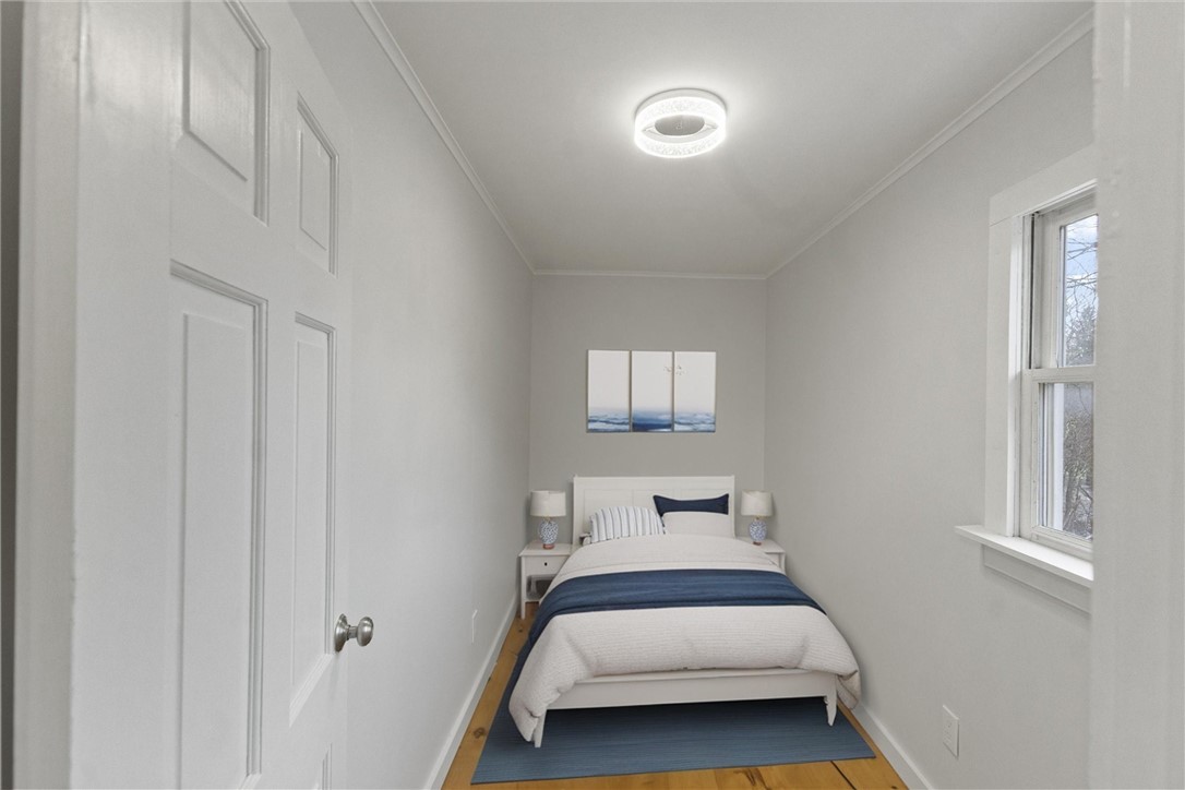 166 West Street Oneonta, NY 13820 - Photo 21 of 26 Bedroom 3 *Virtual Staging