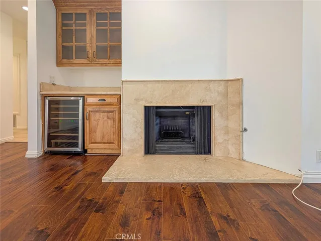 a view of wooden floor