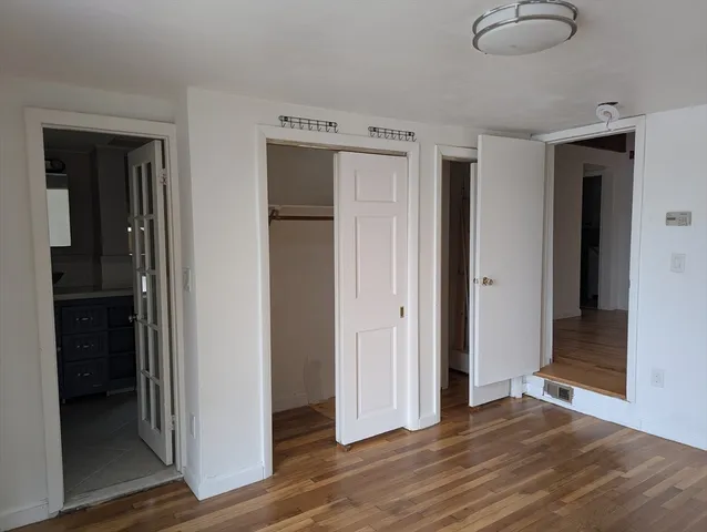 wooden floor in an empty room