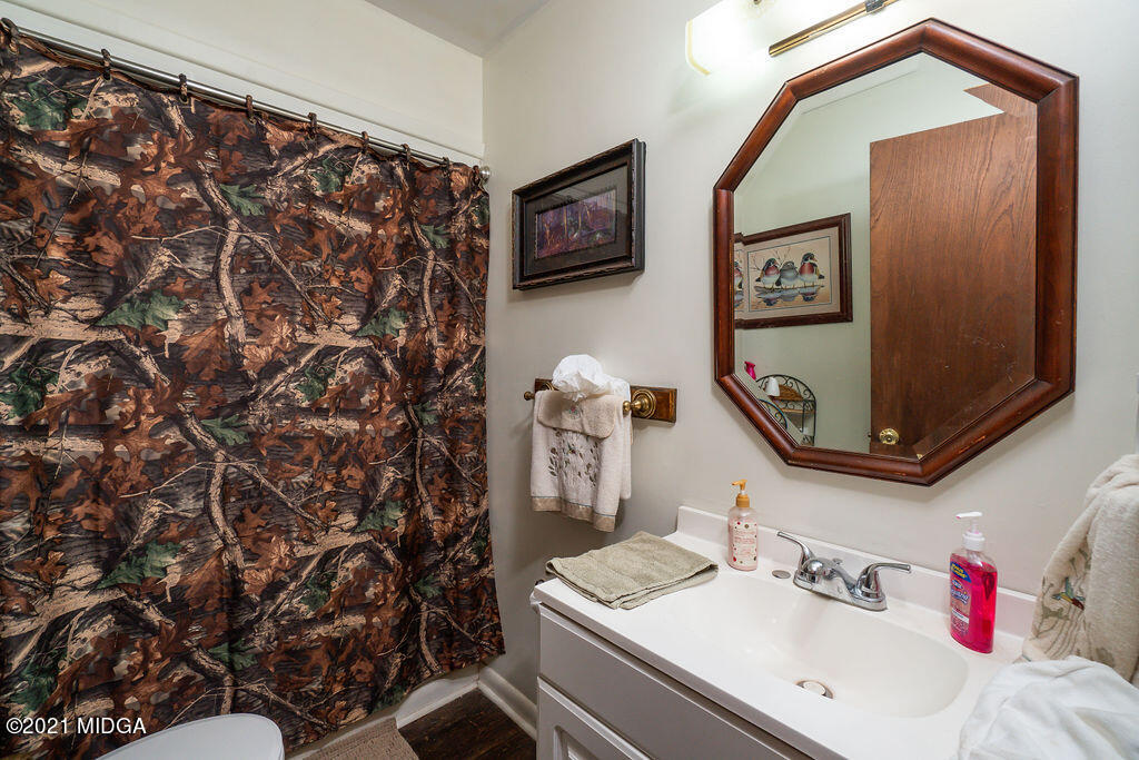 156 Walton Road Fort Valley, GA 31030 - Photo 26 of 61 a bathroom with a sink toilet and vanity