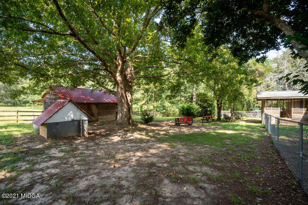 156 Walton Road Fort Valley, GA 31030 - Photo 47 of 61 a view of backyard of house with green space