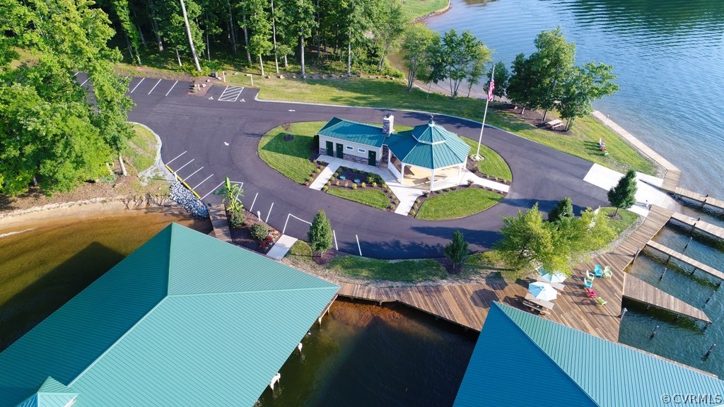 82 Old House Road Bumpass, VA 23024 - Photo 1 of 10 an aerial view of a house with a yard basket ball court and outdoor seating