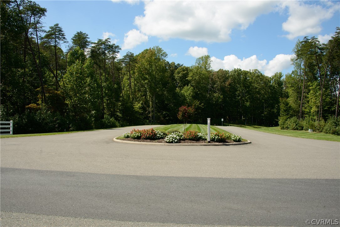82 Old House Road Bumpass, VA 23024 - Photo 3 of 10 a view of a yard with a fountain