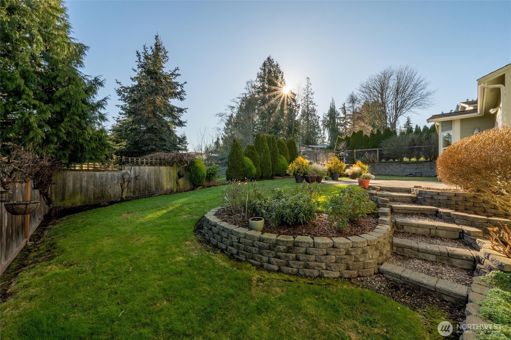 8148 Quinault Road Blaine, WA 98230 - Photo 32 of 40 a garden with lots of trees