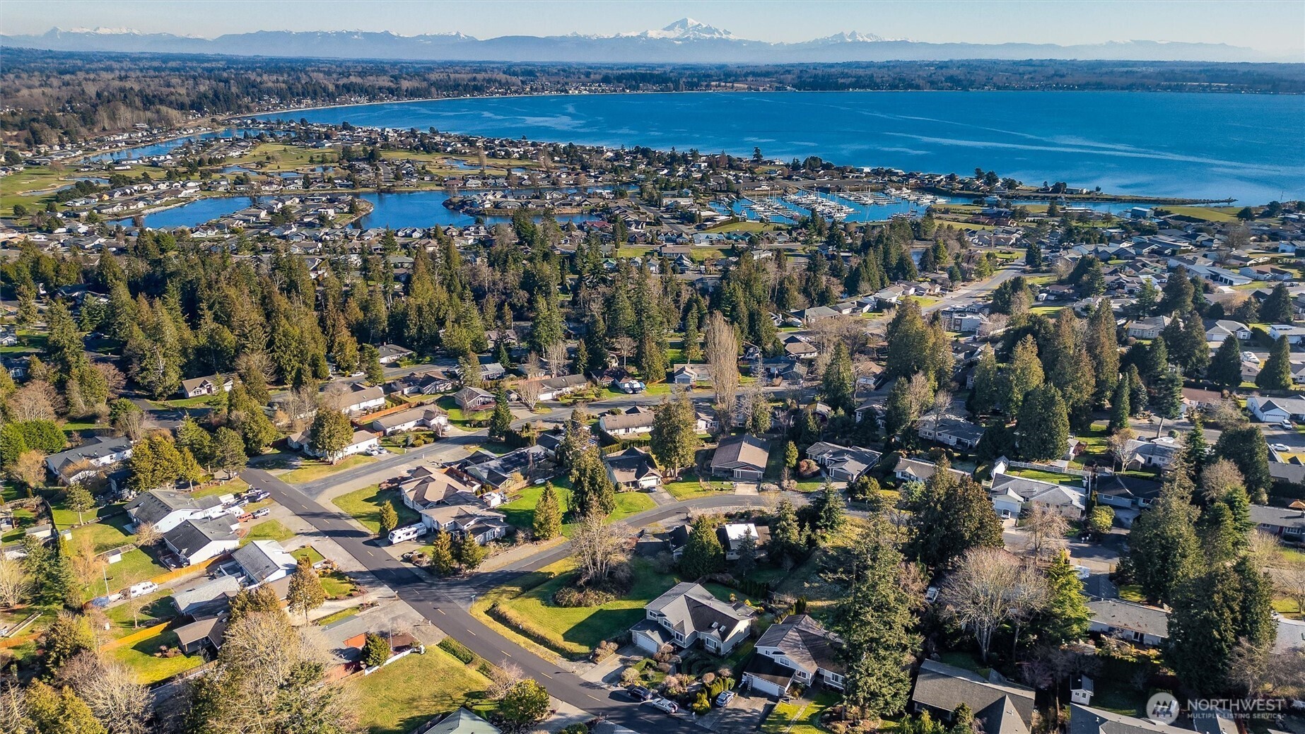 8148 Quinault Road Blaine, WA 98230 - Photo 37 of 40 an aerial view of multiple house