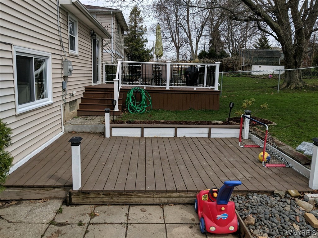 33 Anthony Drive Lancaster, NY 14043 - Photo 20 of 22 Two decks in the backyard