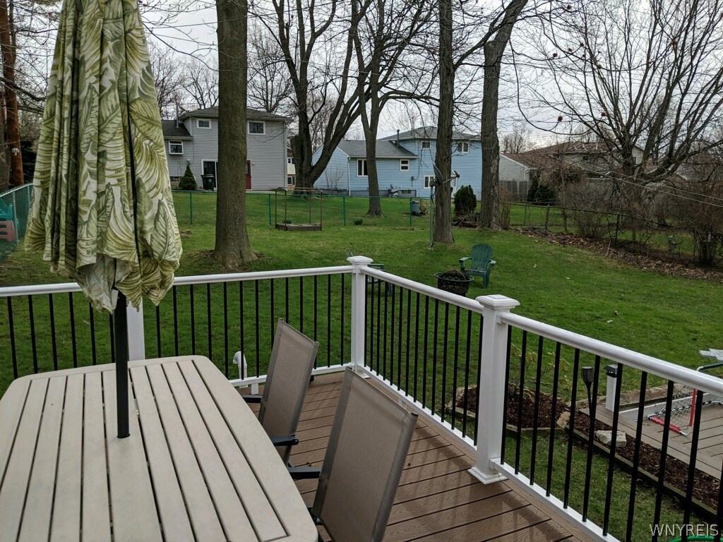 33 Anthony Drive Lancaster, NY 14043 - Photo 21 of 22 View of the yard from the trex deck