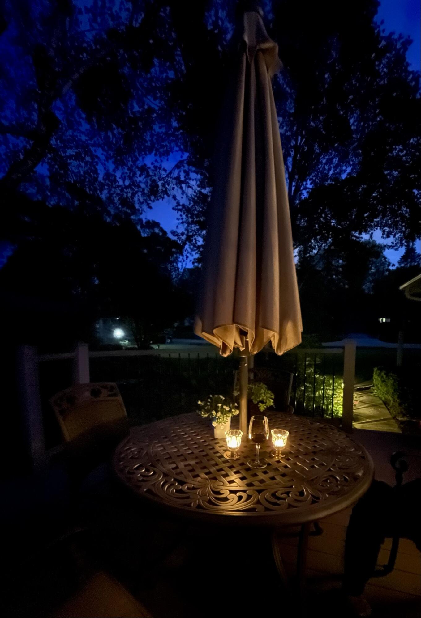 8160 North 37th Street Brown Deer, WI 53209 - Photo 13 of 30 deck night 3